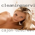 Cajon discreet housewife